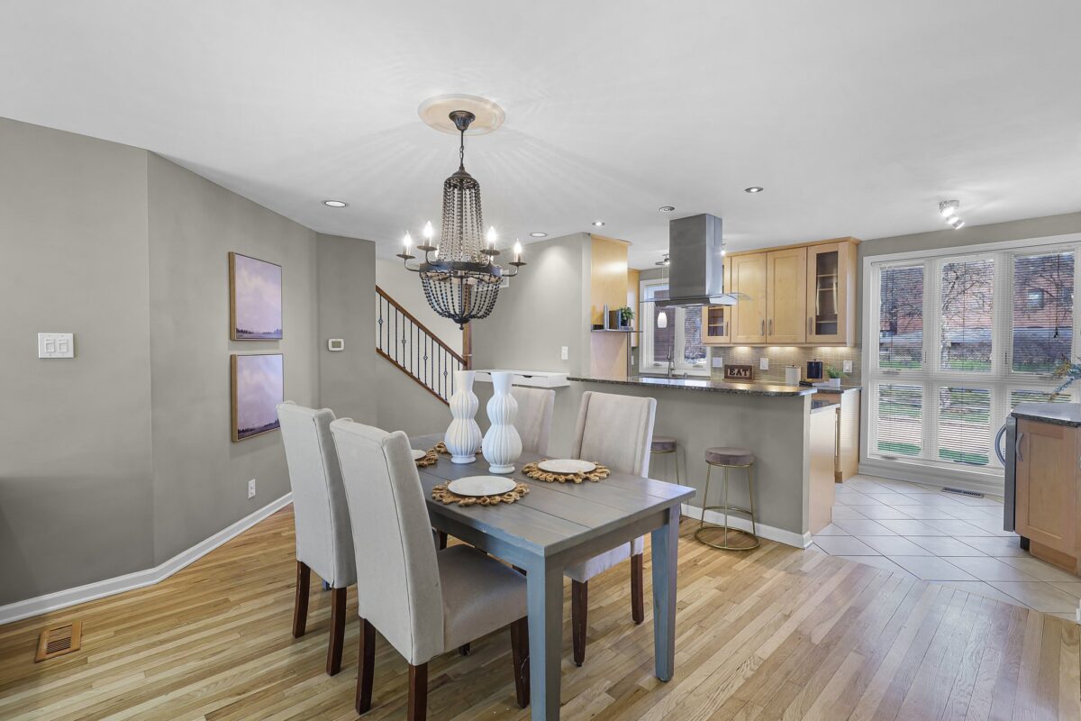 Spacious open living area